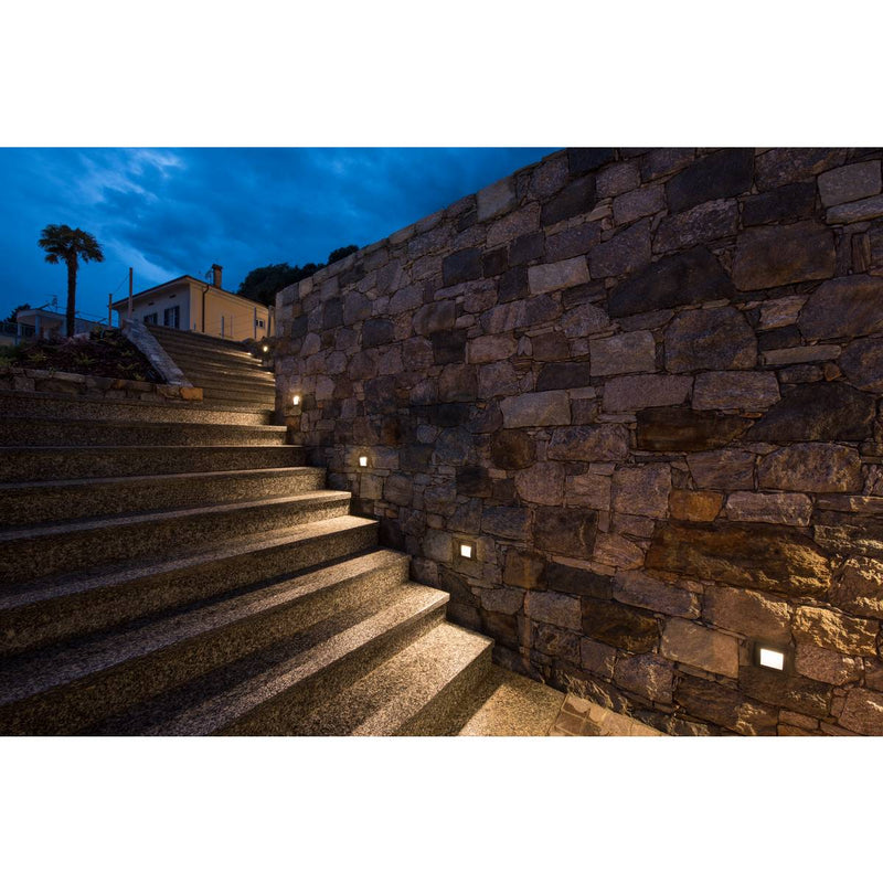 SLV 233605 DOWNUNDER OUT LED S recessed wall light, anthracite, SMD LED 3000K, IP55 - Toplightco