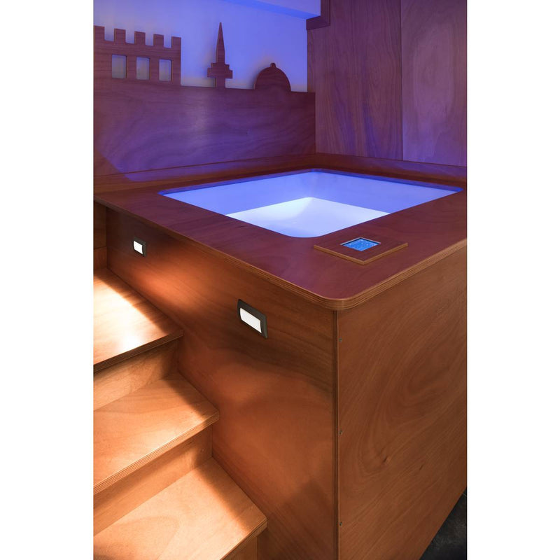 SLV 233625 DOWNUNDER OUT LED M recessed wall light, anthracite, SMD LED 3000K, IP55 - Toplightco